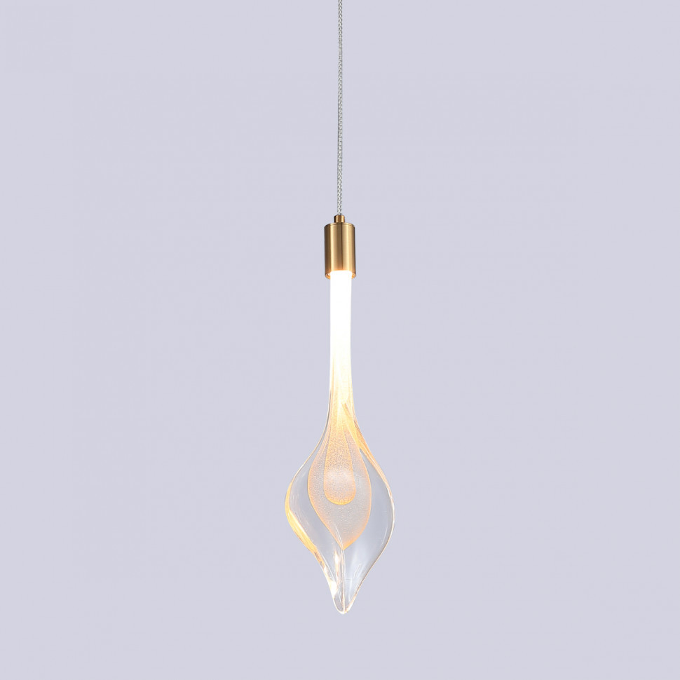 Подвесной светильник Delight Collection P98066-1 antique brass