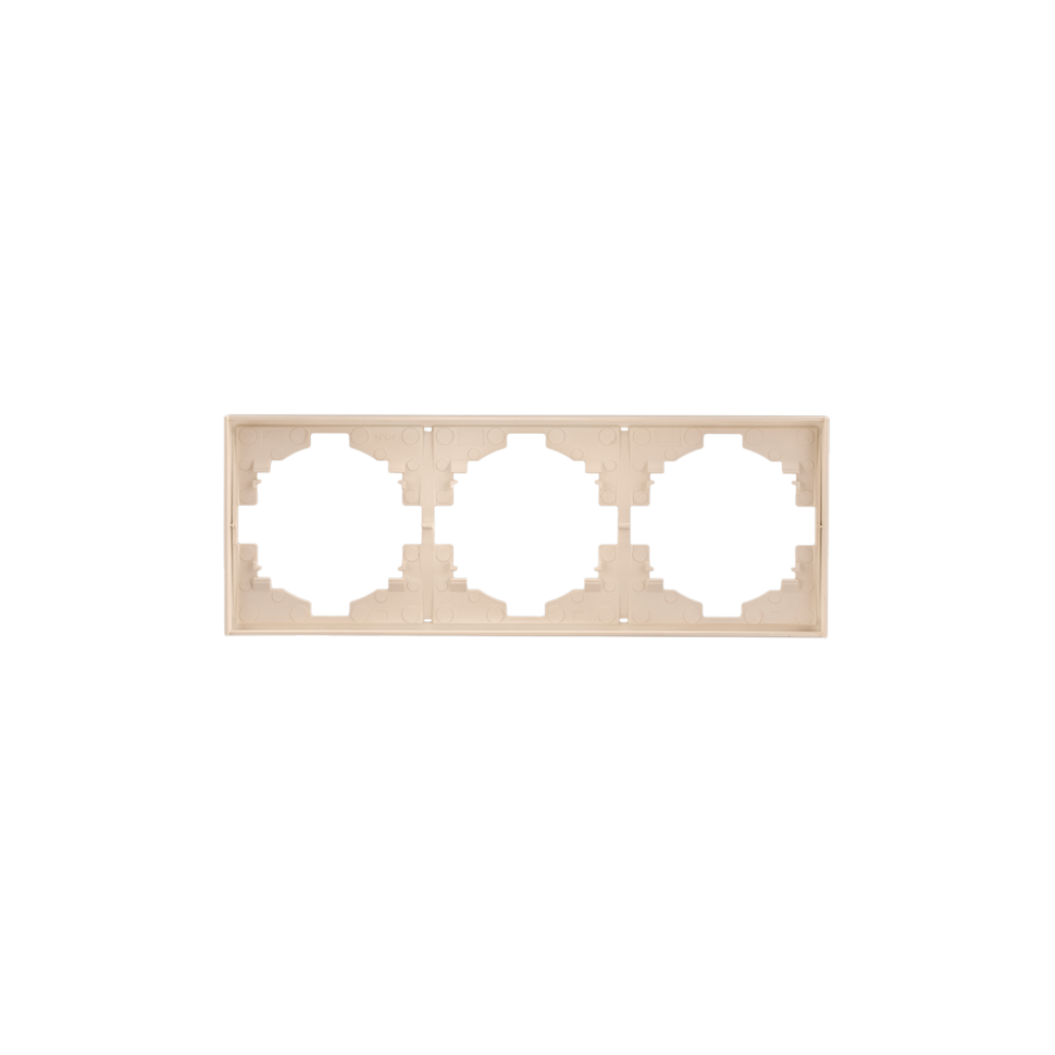 KRANZ Рамка STRONG 3-постовая шелк KR-78-0753-8