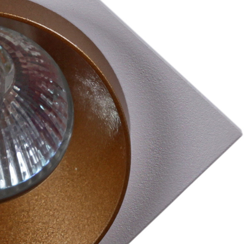 Встраиваемый светильник Reluce 51612-9.0-001MN MR16 WH+GD