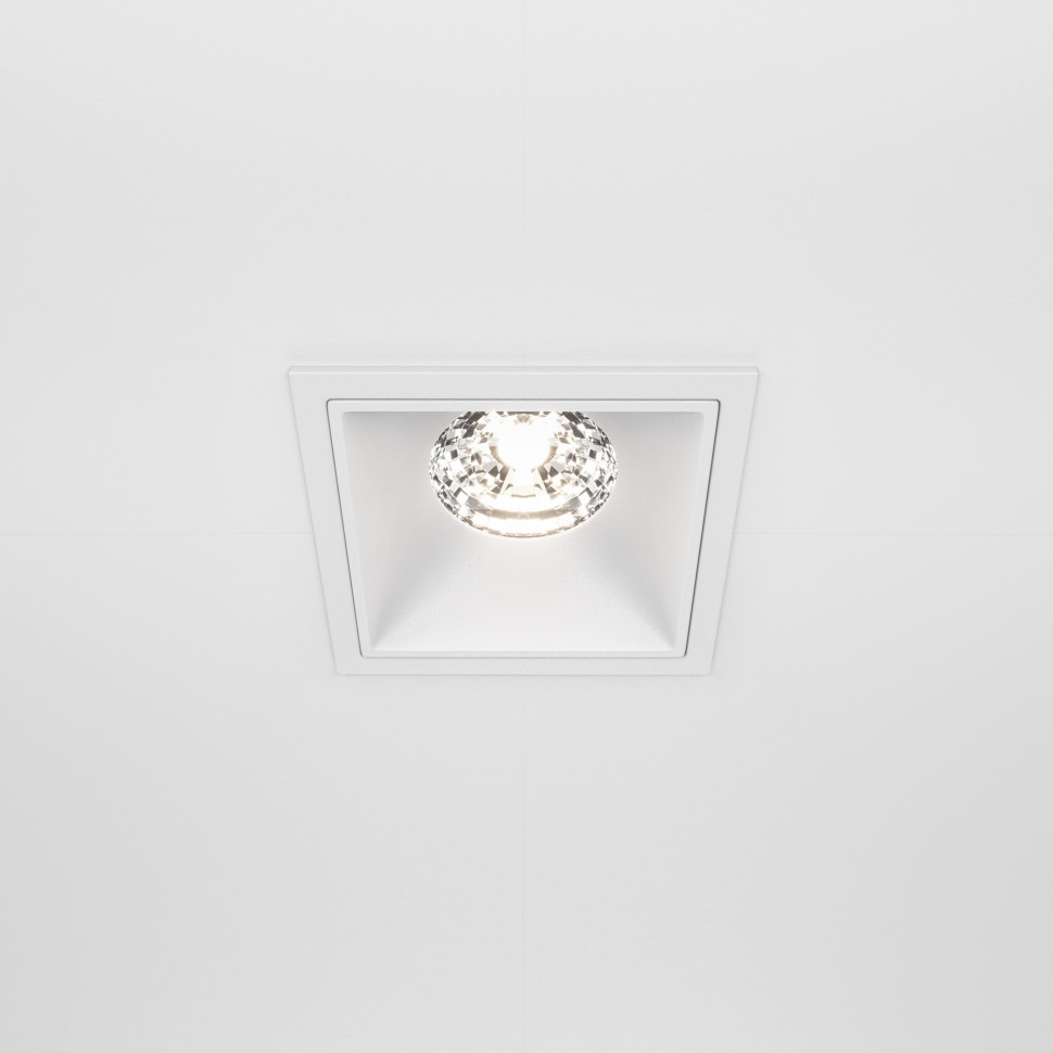 Встраиваемый светильник Technical DL043-01-15W4K-D-SQ-W