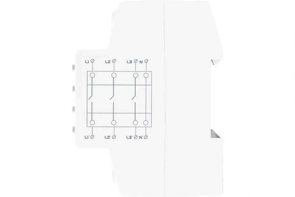 Реле напряжения трёхфазное 63A ROSTOKELECTRO (DigiTop) RE V3F-63A