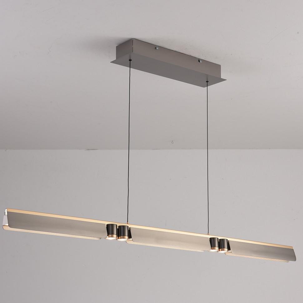 Подвесной светильник iLedex Vision 9309D-1200-2 GR+BK