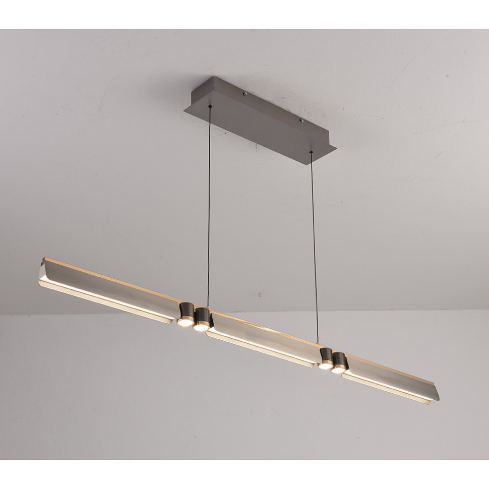 Подвесной светильник iLedex Vision 9309D-1200-2 GR+BK