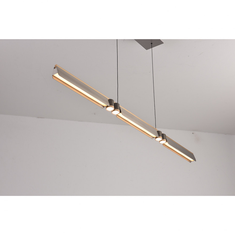 Подвесной светильник iLedex Vision 9309D-1200-2 GR+BK