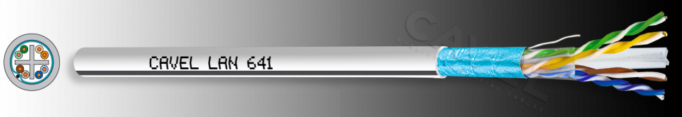 Витая пара Cavel FTP LAN 641 6-e (Италия)