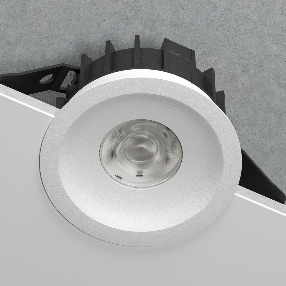 Светильник встраиваемый светодиодный Combi 20W 4000K черный 25069/LED