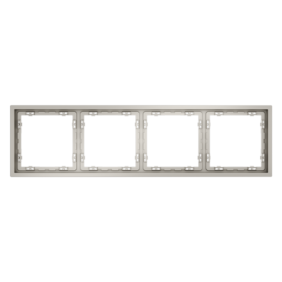 Рамка пластиковая VOLTUM S70 на 4 поста, (кашемир)