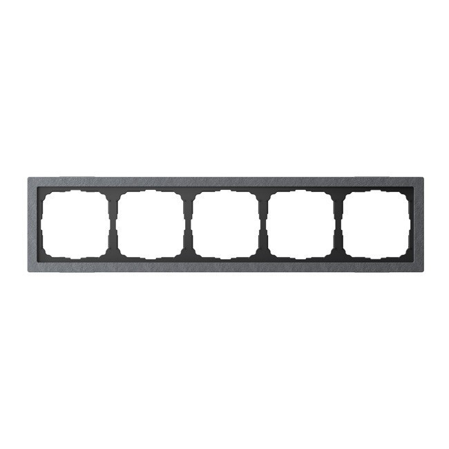 Рамка ArtGallery Pure Камень Графит, на 5 пост, GAL373105