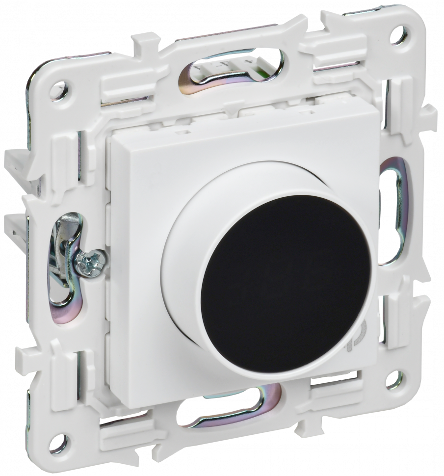 IEK SKANDY Термостат электронный с индикацией SK-T01W арктический белый , SK-RT11-K01