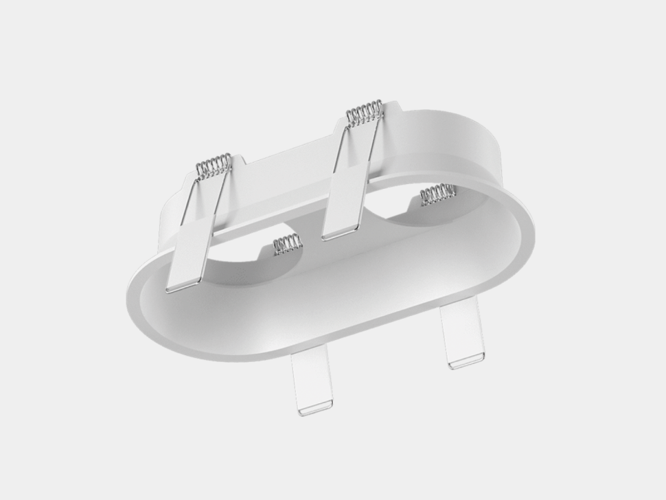  SWG PRO Корпус светильника потолочный встраиваемый  наклонный, Белый, IP20, COMBO-50-WH