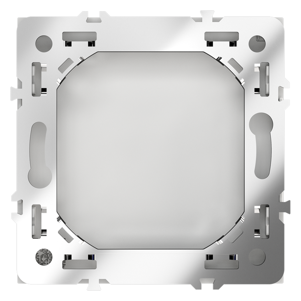 Заглушка VOLTUM S70 с суппортом, (белый матовый)