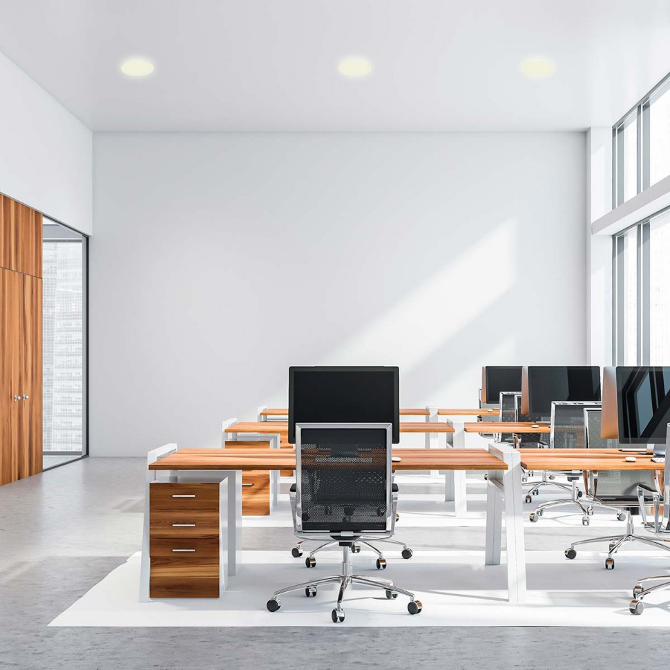 Встраиваемая светодиодная панель безрамочная Apeyron FLP 06-110