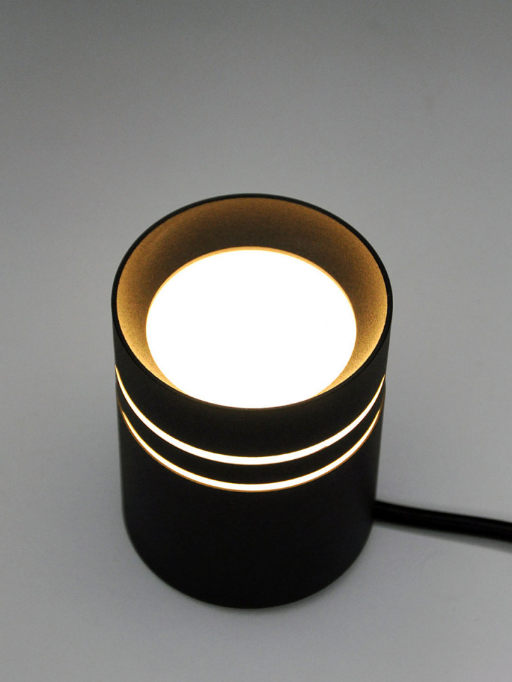 Накладной светильник Elvan NLS-T160M/2-9W-WW-Bk