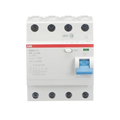 УЗО ABB F204 A-40/0.3 Тип-A 4P 40A 300мА 2CSF204101R3400 