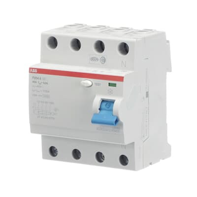 Устройство защитного отключения (УЗО) ABB F204 A-40/0.3 Тип-A  4P 40A 300мА 2CSF204101R3400