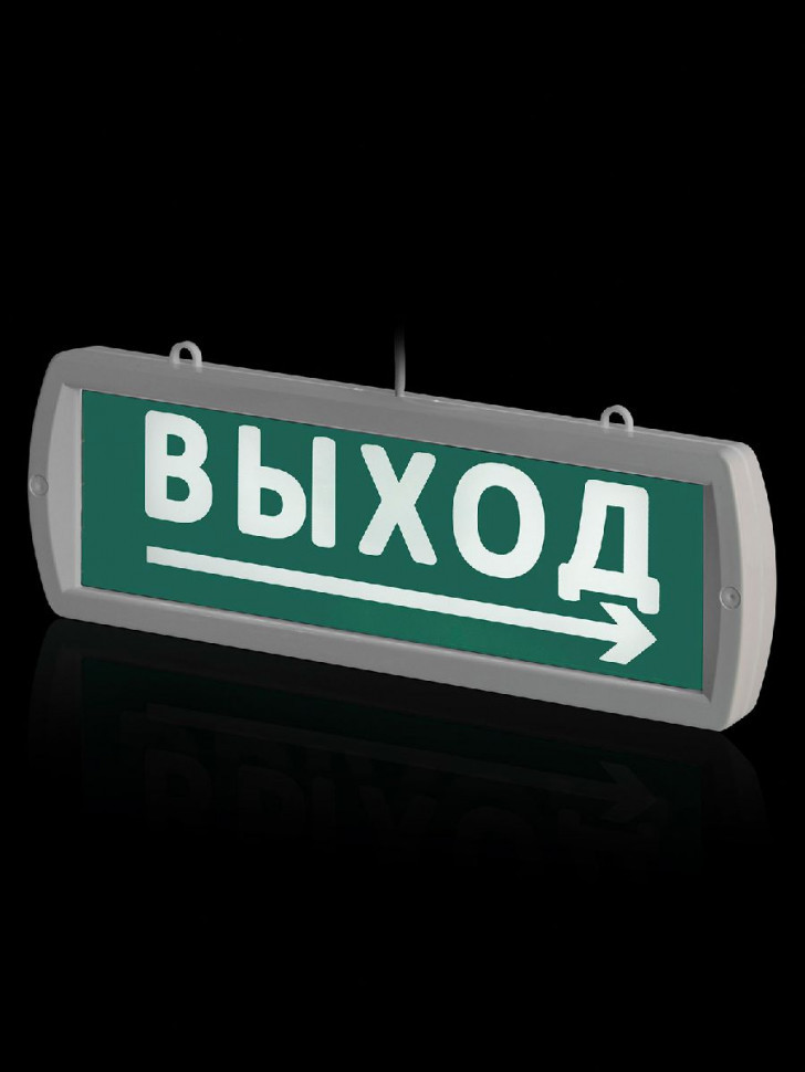 Аварийный светодиодный светильник TDM Electric Топаз-24-Д Направление к выходу SQ0349-0408