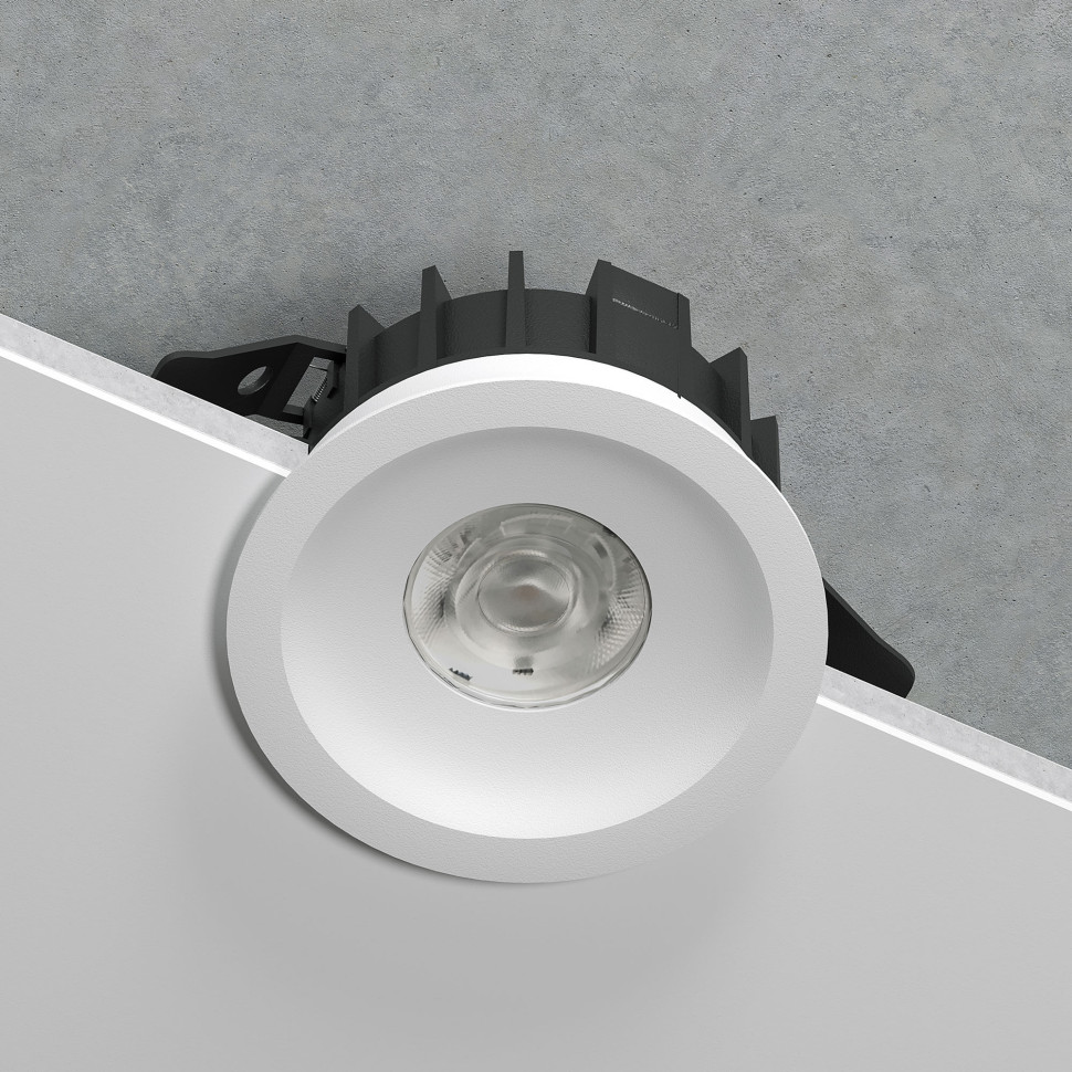 Светильник встраиваемый светодиодный Combi 15W 4000K черный 25068/LED