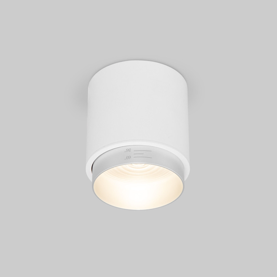 Потолочный светодиодный светильник Cors 25032/LED 10W 4200K белый/серебро