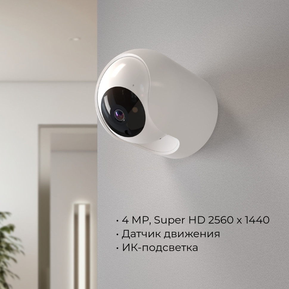 Умная видеокамера белая IP20 76500/00