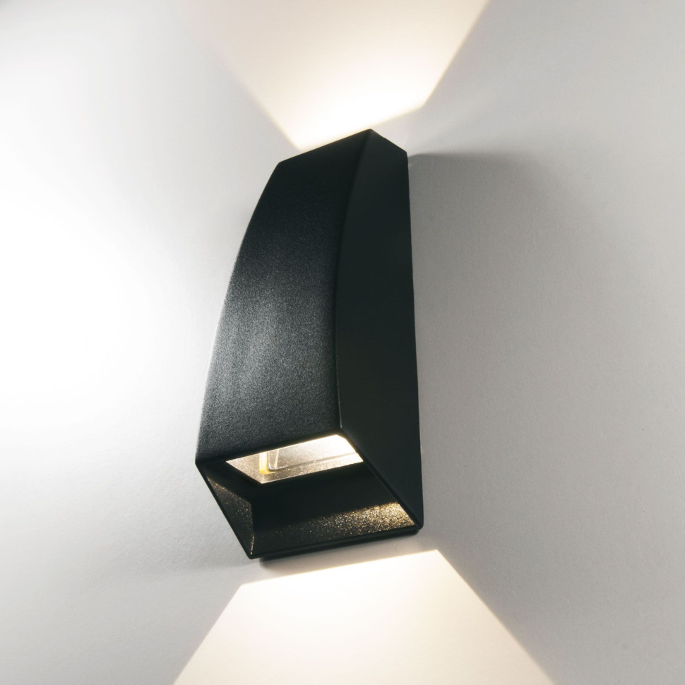 Пылевлагозащи<wbr>щенный светодиодный светильник 1016 Techno черный IP54 1016 Techno черный