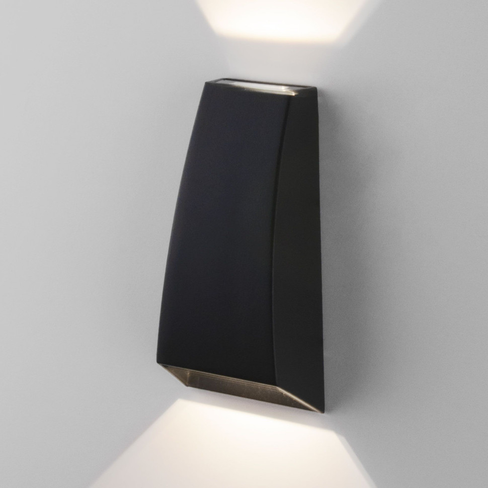 Пылевлагозащи<wbr>щенный светодиодный светильник 1016 Techno черный IP54 1016 Techno черный