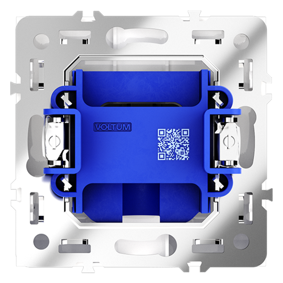 Вывод кабеля VOLTUM S70, (белый матовый)