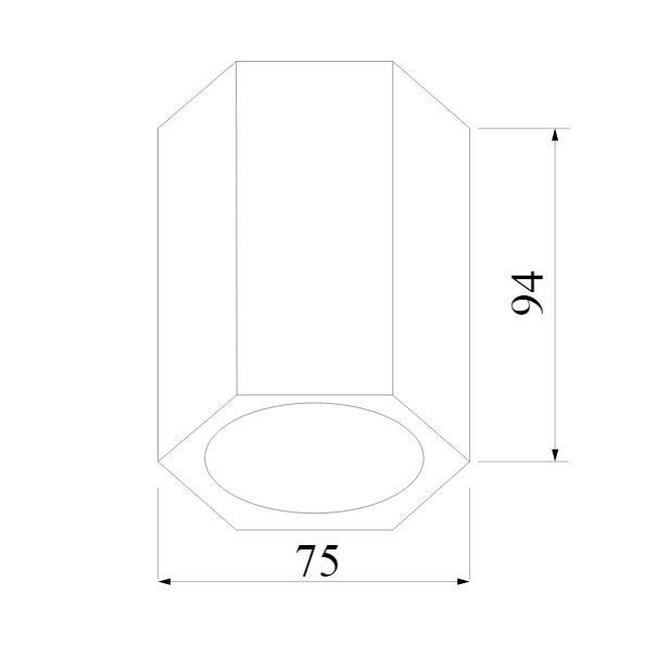Накладной светодиодный светильник Elektrostandard 25036/LED 4690389176494