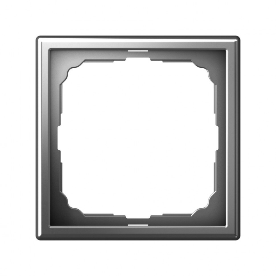 Рамка Schneider Electric Art Gallery на 1 пост, сталь GAL000901