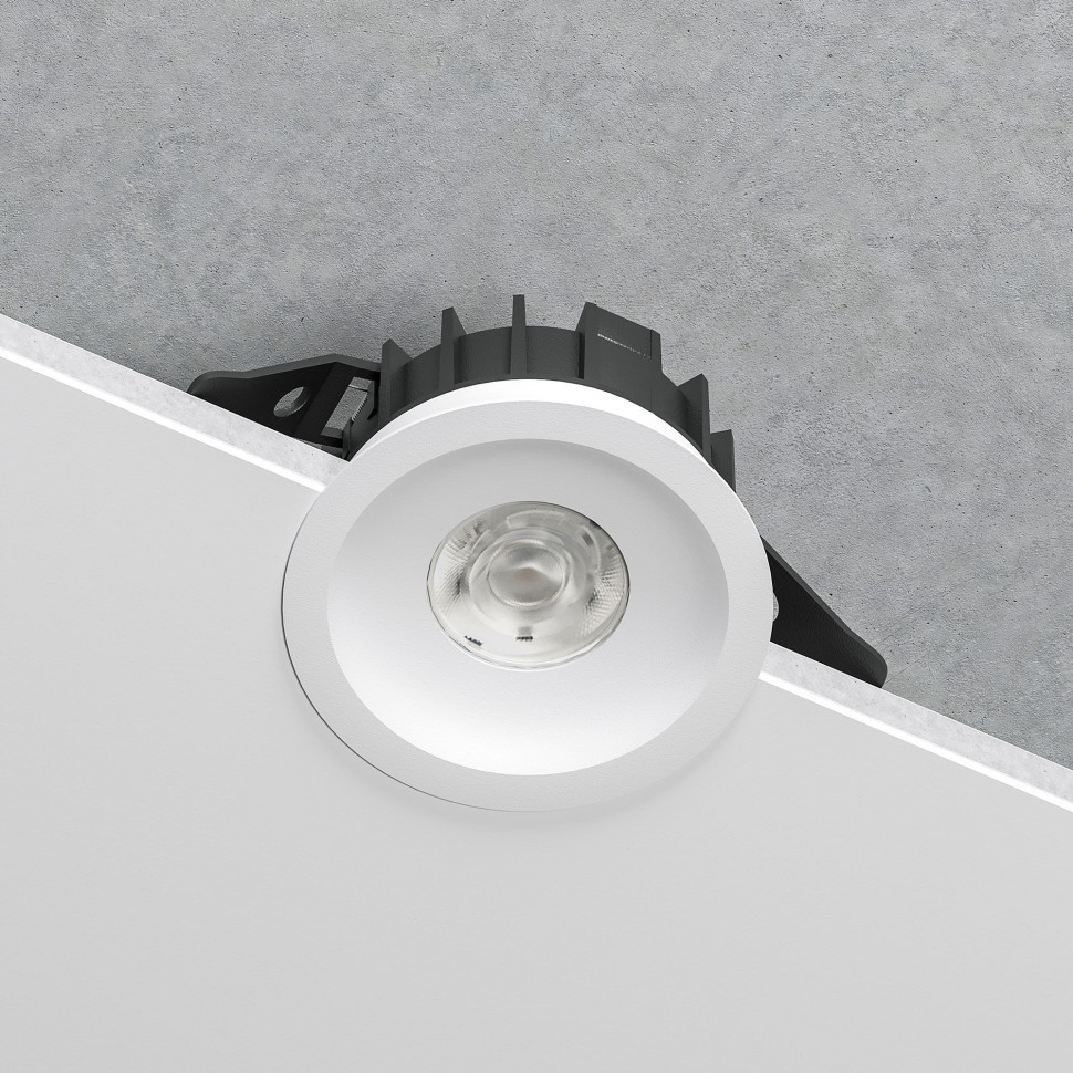 Светильник встраиваемый светодиодный Combi 10W 4000K черный 25067/LED