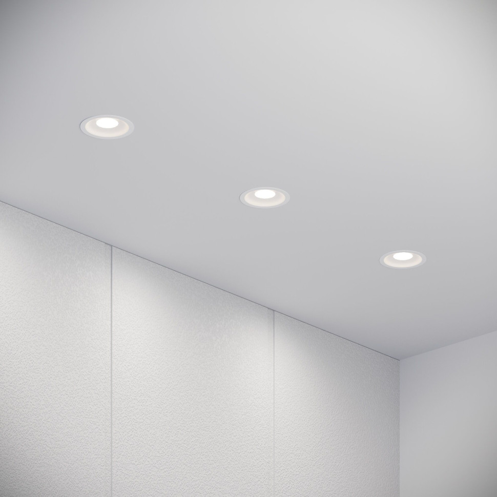 Светильник встраиваемый светодиодный Combi 10W 4000K черный 25067/LED