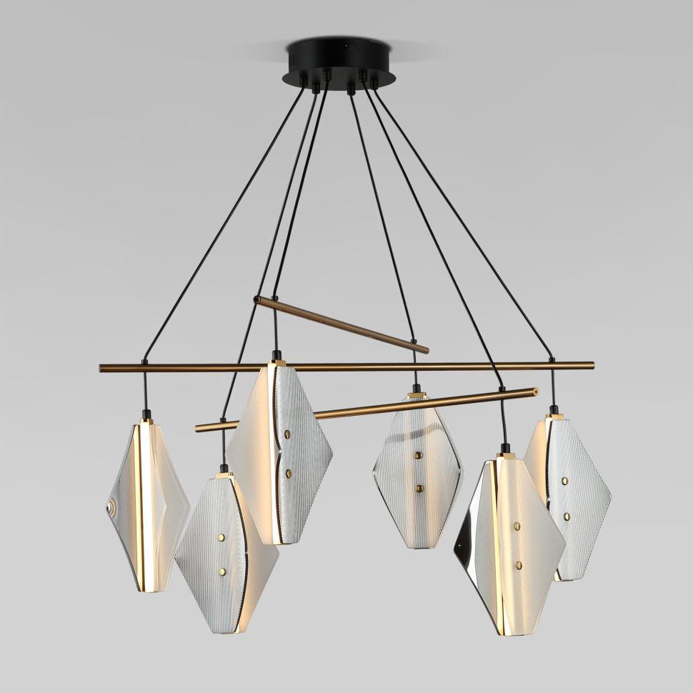 Настенный светодиодный светильник 301054 LED латунь