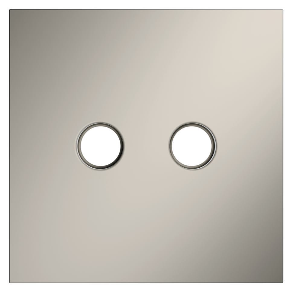 Накладка для розетки телевизионной оконечной TV+SAT, S70 (кашемир)