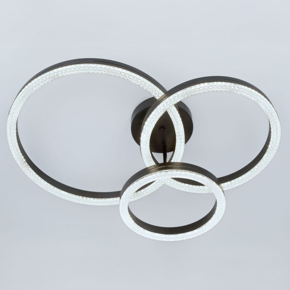 Потолочный светильник Эра Модерн Bloom CLL-1-110W 3K-6K RC BK