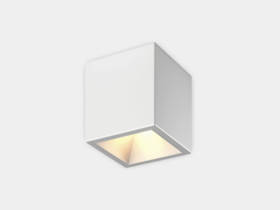  DesignLed Светильник светодиодный потолочный накладной , серия DL-SPL, Белый, 18Вт, IP20, Теплый белый (3000К), SPL-CB-18-WH-WW