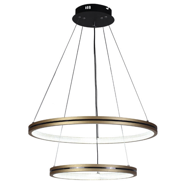 Подвесной светильник Seven Fires Andris SF5025/2P-MGD-BK