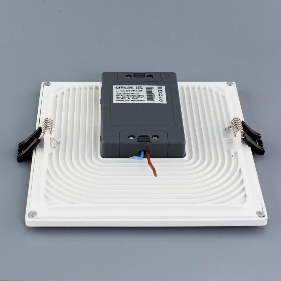 Встраиваемый светодиодный светильник Citilux Омега CLD50K220N