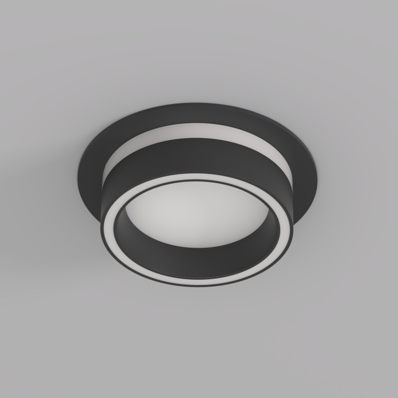 Встраиваемый светильник Denkirs Niko DK2100-BK