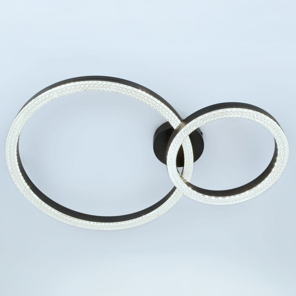 Потолочный светильник Эра Модерн Bloom CLL-1-78W 3K-6K RC BK