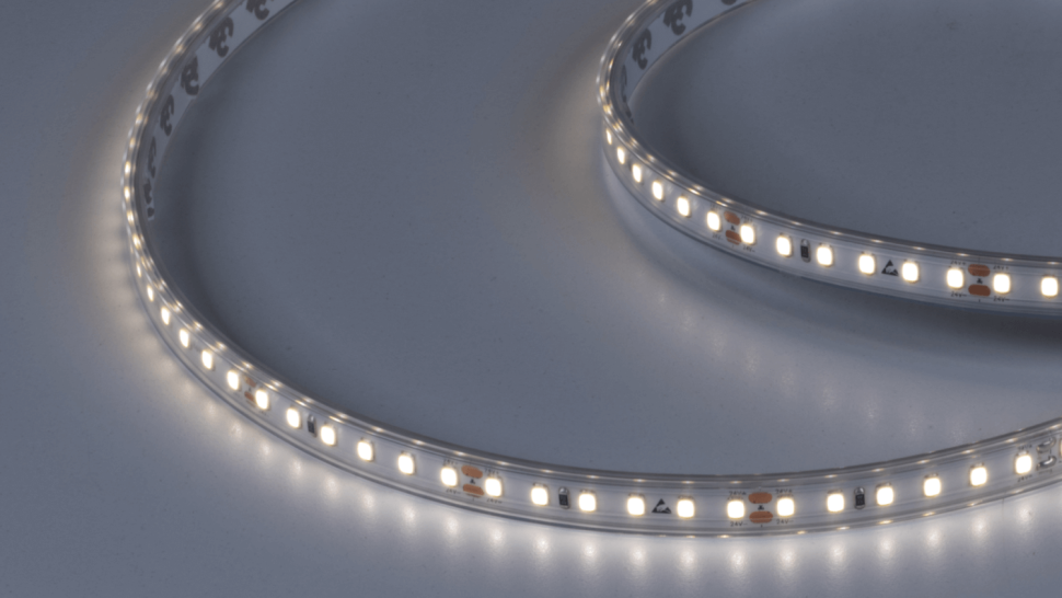  DesignLed Светодиодная лента DSG 2835 WW 120L-V24-IP65, 2700K, 120 LED, 9,6 W/m, LUX