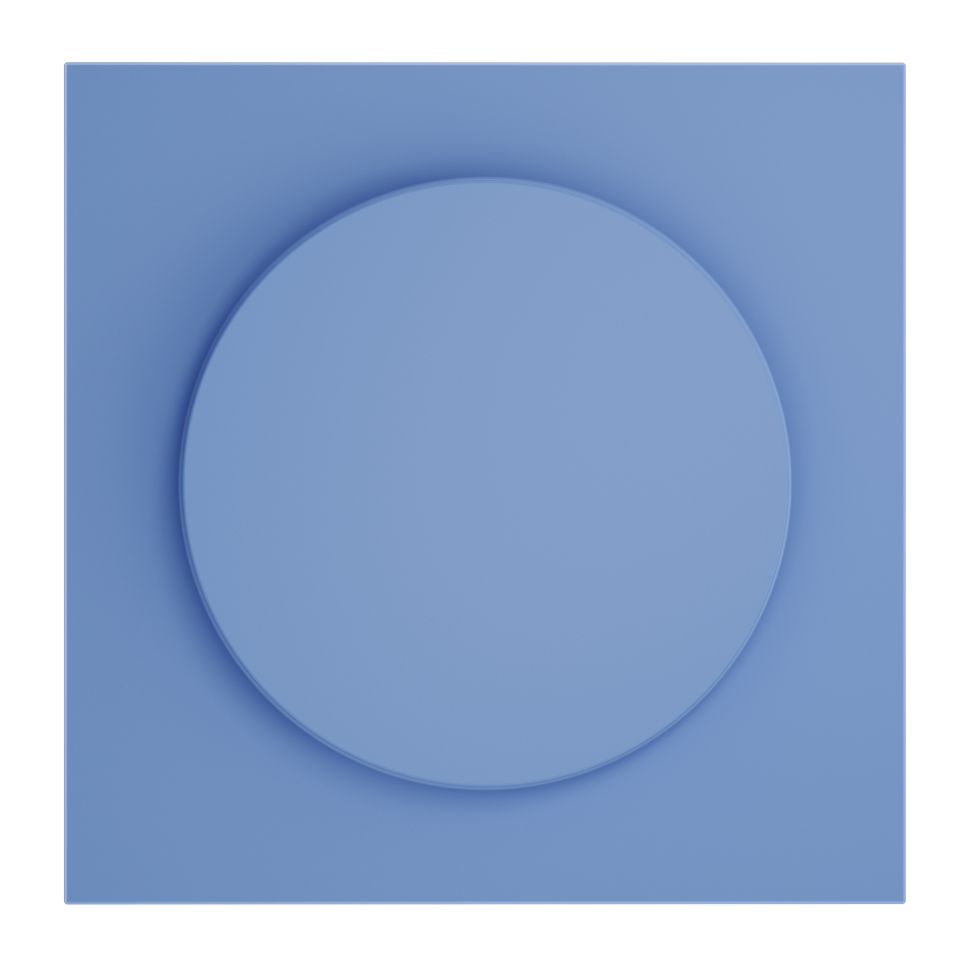 Накладка для светорегулятора поворотно-нажимного, S70 (деним)