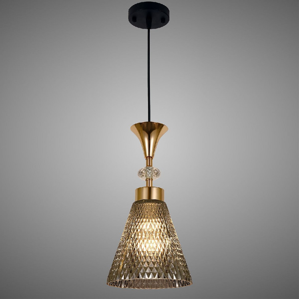 Подвесной светильник Reluce 02005-0.9-01 SMOKE