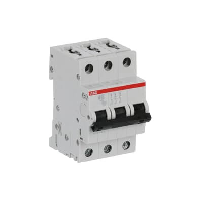 Автоматический выключатель ABB S203-B63 3P 6kA 63А 
