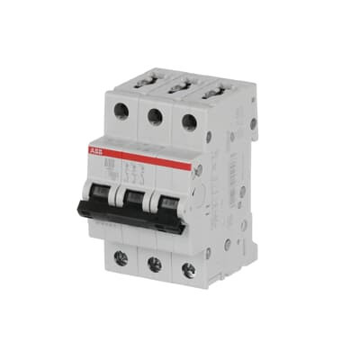 Автоматический выключатель ABB S203-B63 3P 6kA 63А 