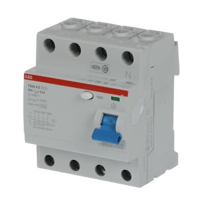 Устройство защитного отключения (УЗО) ABB F204 A S-63/0.3 Тип-A  4P 63A 300мА селективный 2CSF204201R3630