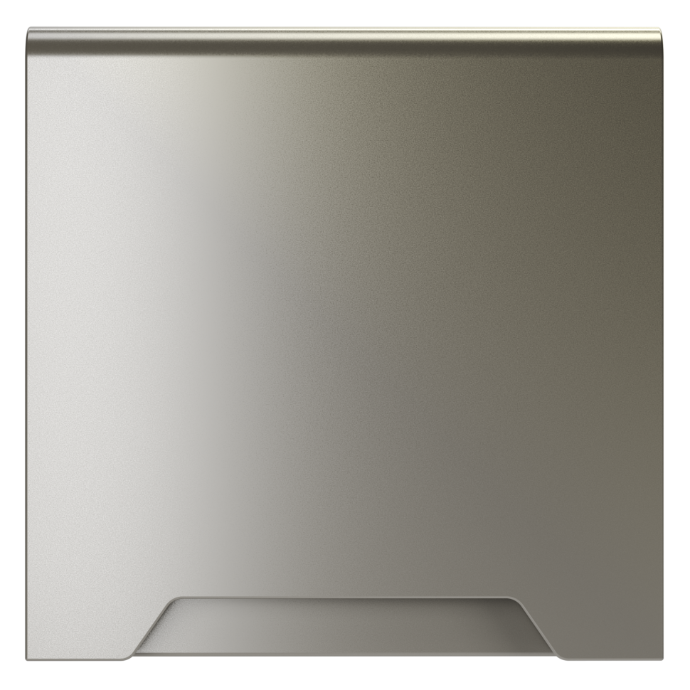 Накладка для розетки с заземлением, защитными шторками и крышкой, S70 (шелк)