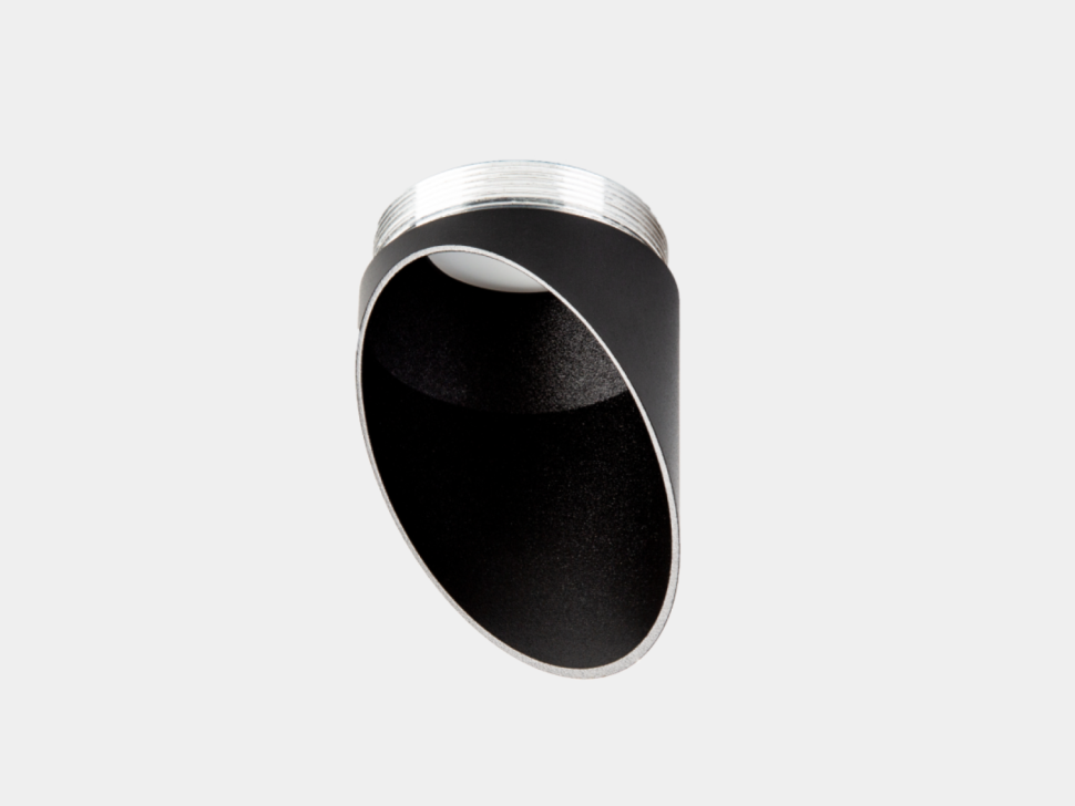  SWG PRO Дефлектор скошенный сменный для светильников VILLY, Черный, VL-DFL-ANG-BL