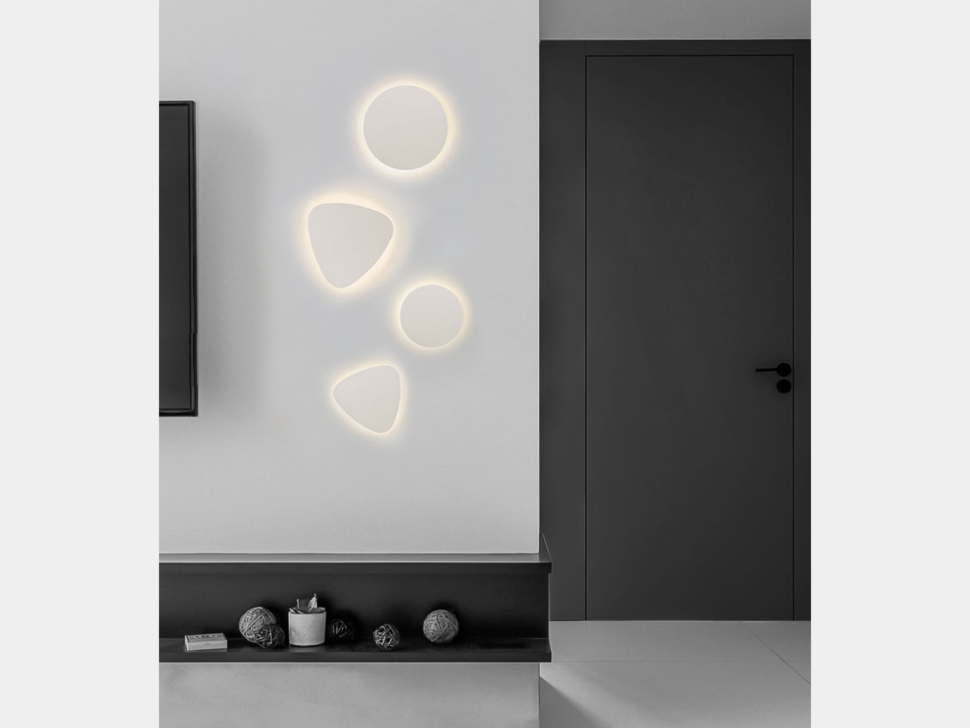  DesignLed Бра декоративное , Белый, 7Вт, 3000K, IP20, ML-TR153-WH-WW