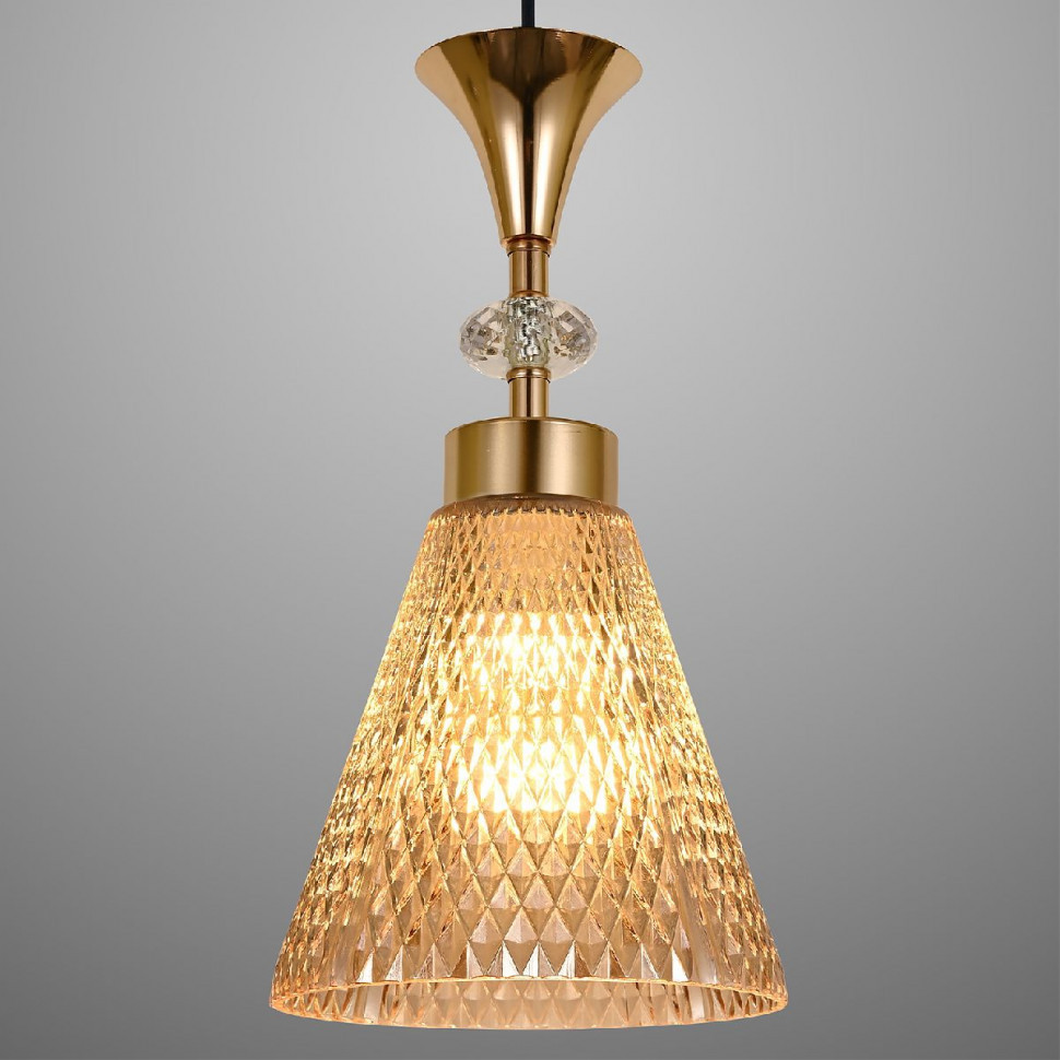 Подвесной светильник Reluce 02005-0.9-02 AMBER