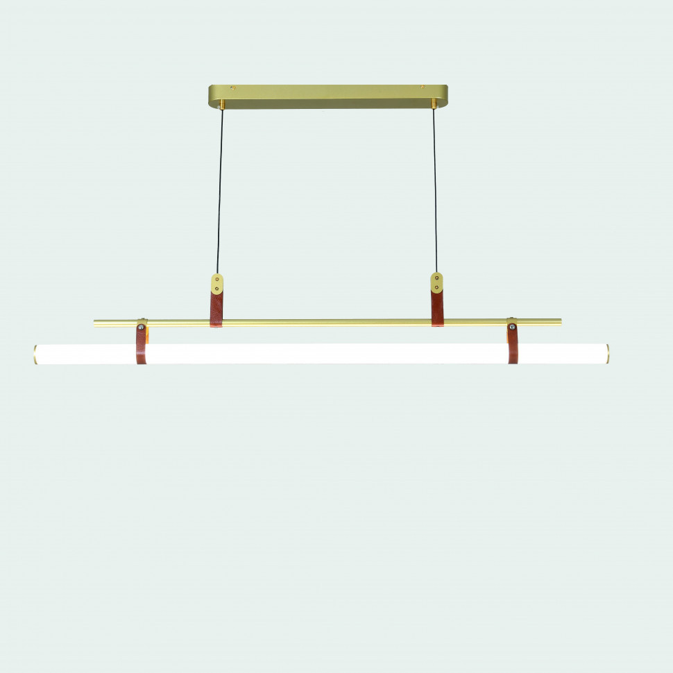 Подвесной светильник iLedex Zoom 9498P-46W-3000K GL-BR-WH