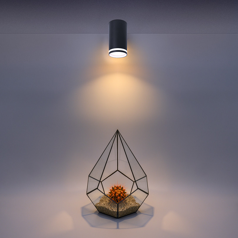 Накладной светильник Wolta Moderno WSL-GU10/02BL